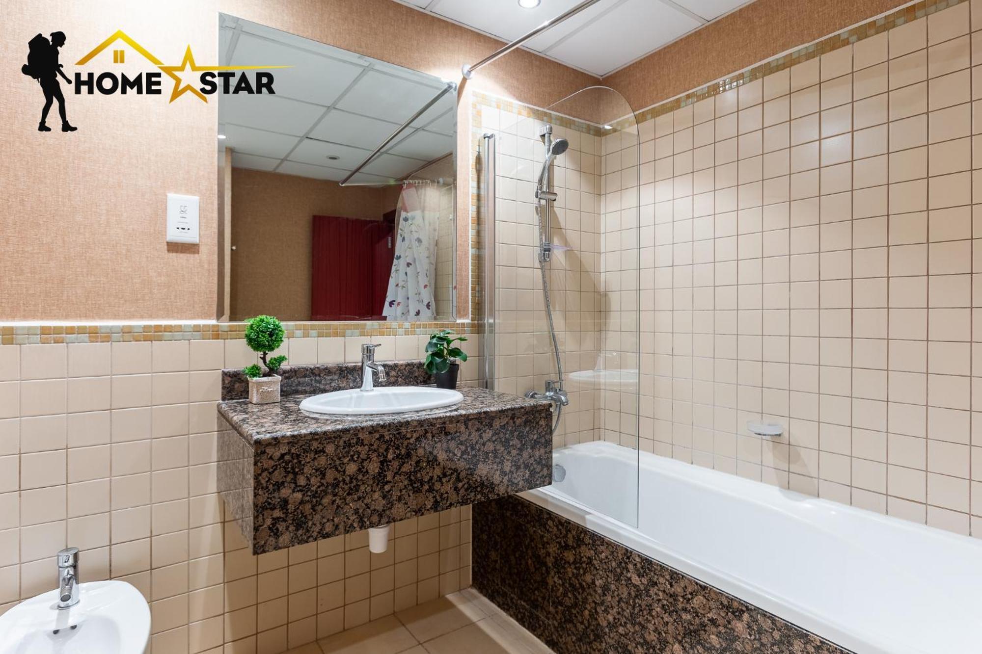 Homestar, Jumeirah Beach Hostel - Jbr - Pool, Beach, Metro Dubaj Kültér fotó