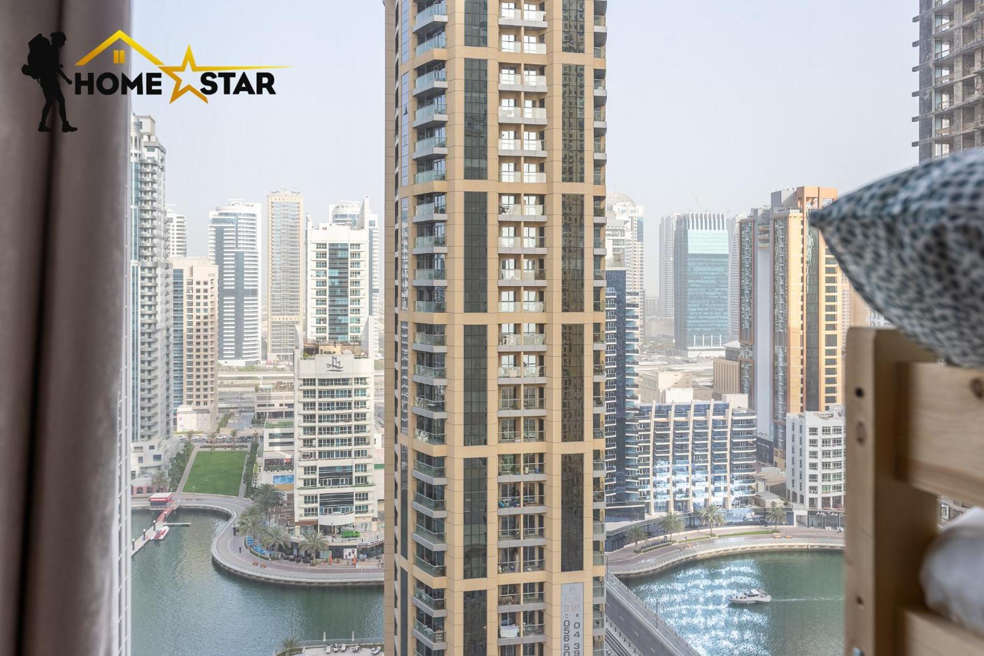 Homestar, Jumeirah Beach Hostel - Jbr - Pool, Beach, Metro Dubaj Kültér fotó